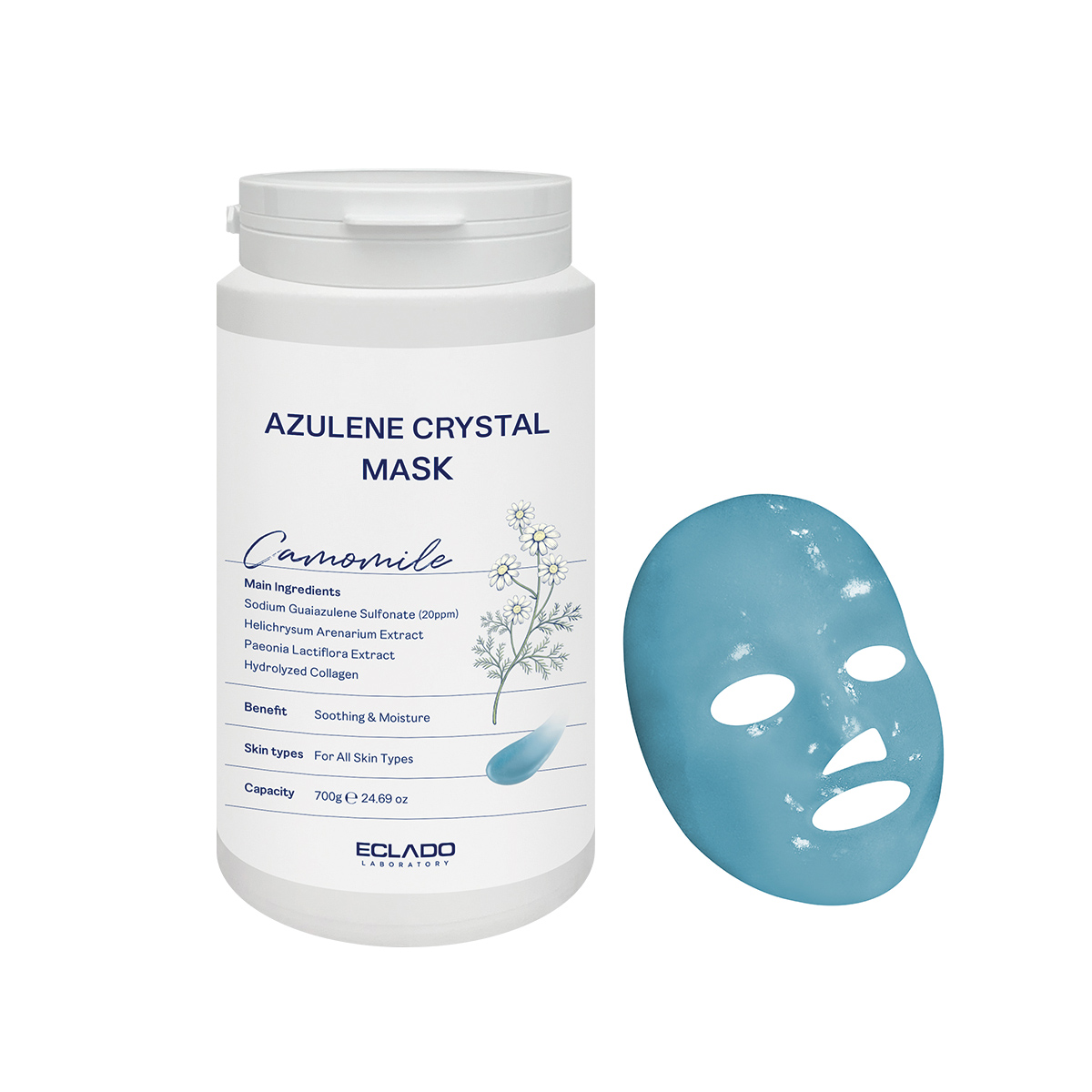 Azulene Crystal Mask